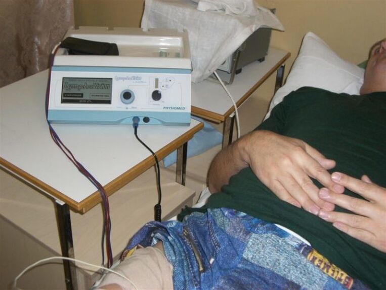 Physiotherapy procedures in the treatment of prostatitis