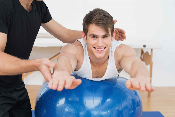 Exercises on football for prostatitis