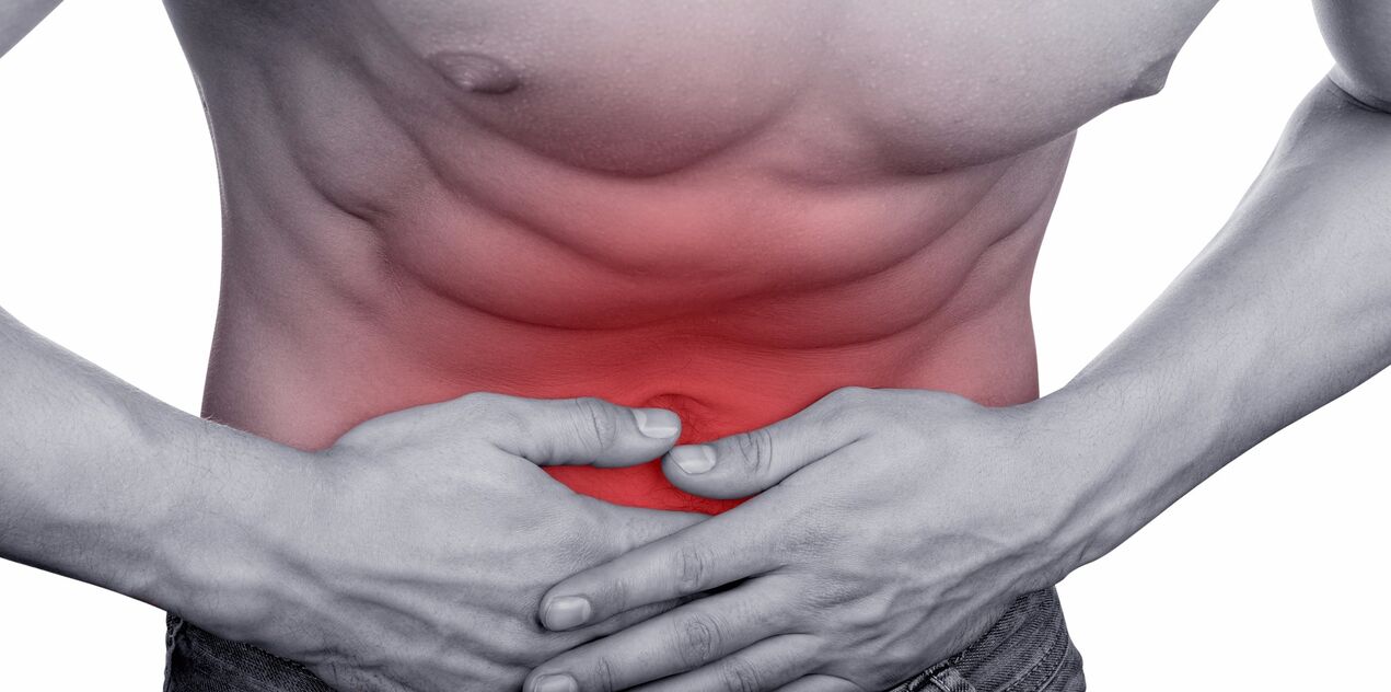 Pain in prostatitis in men