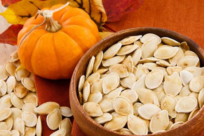Pumpkin seeds for prostatitis