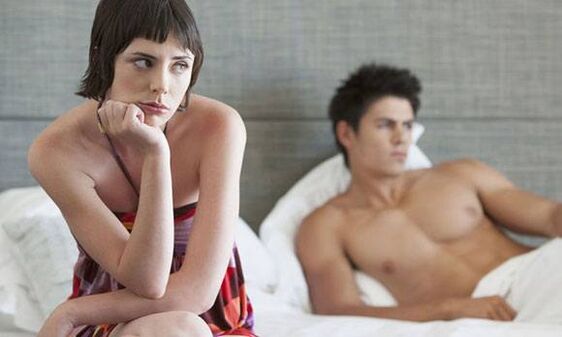 Lack of sex in men with prostatitis